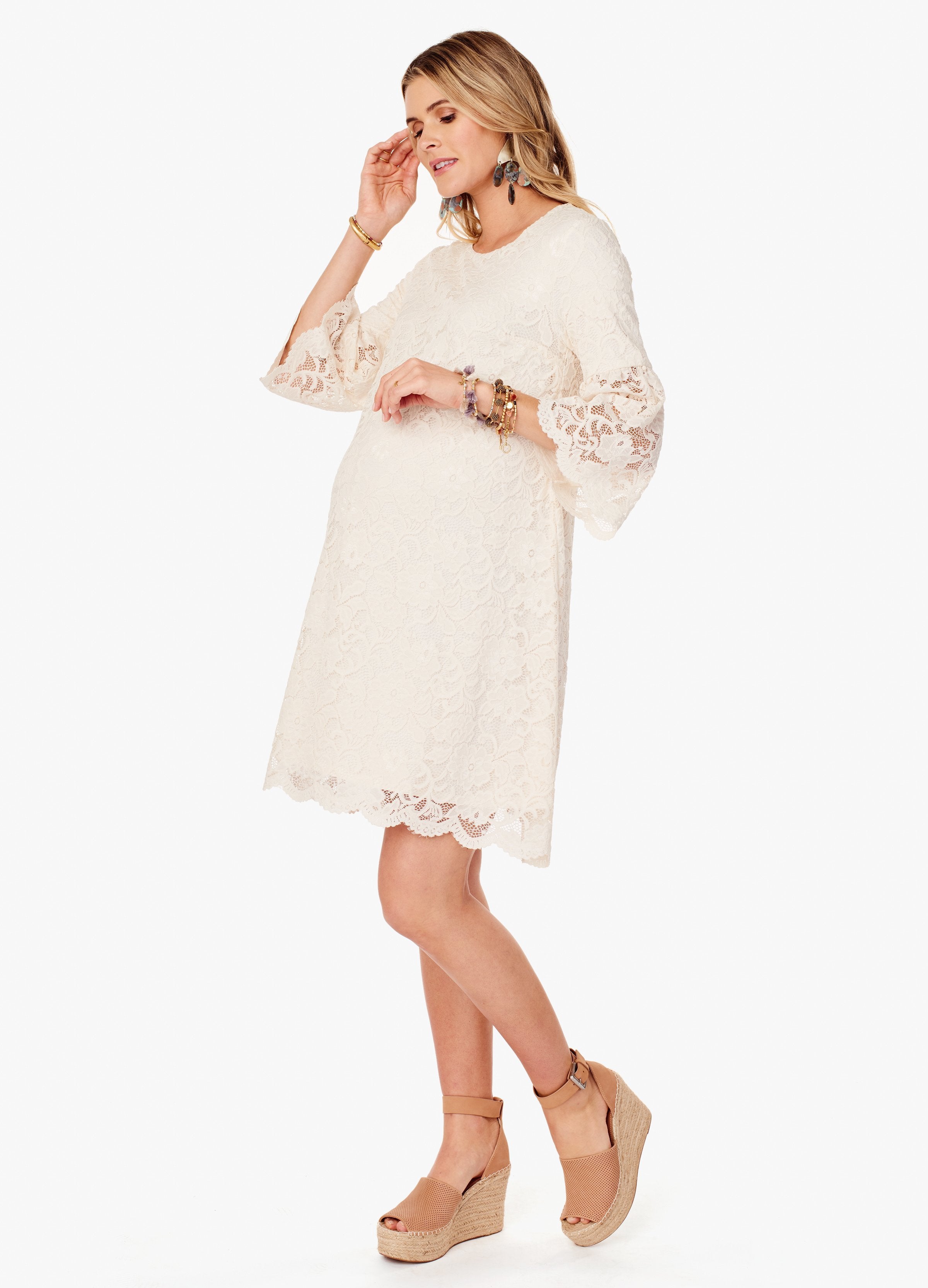 Bell sleeve on sale swing dress