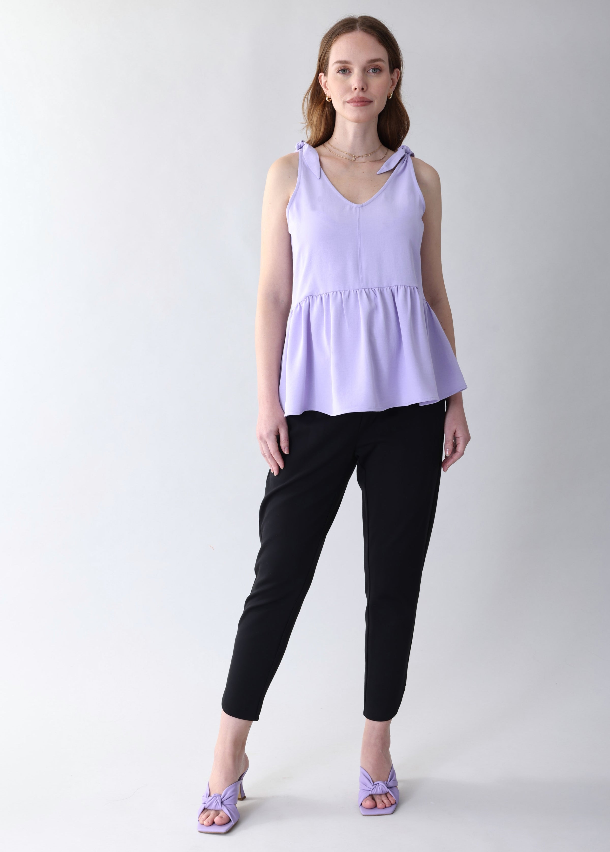 Peplum sale nursing top