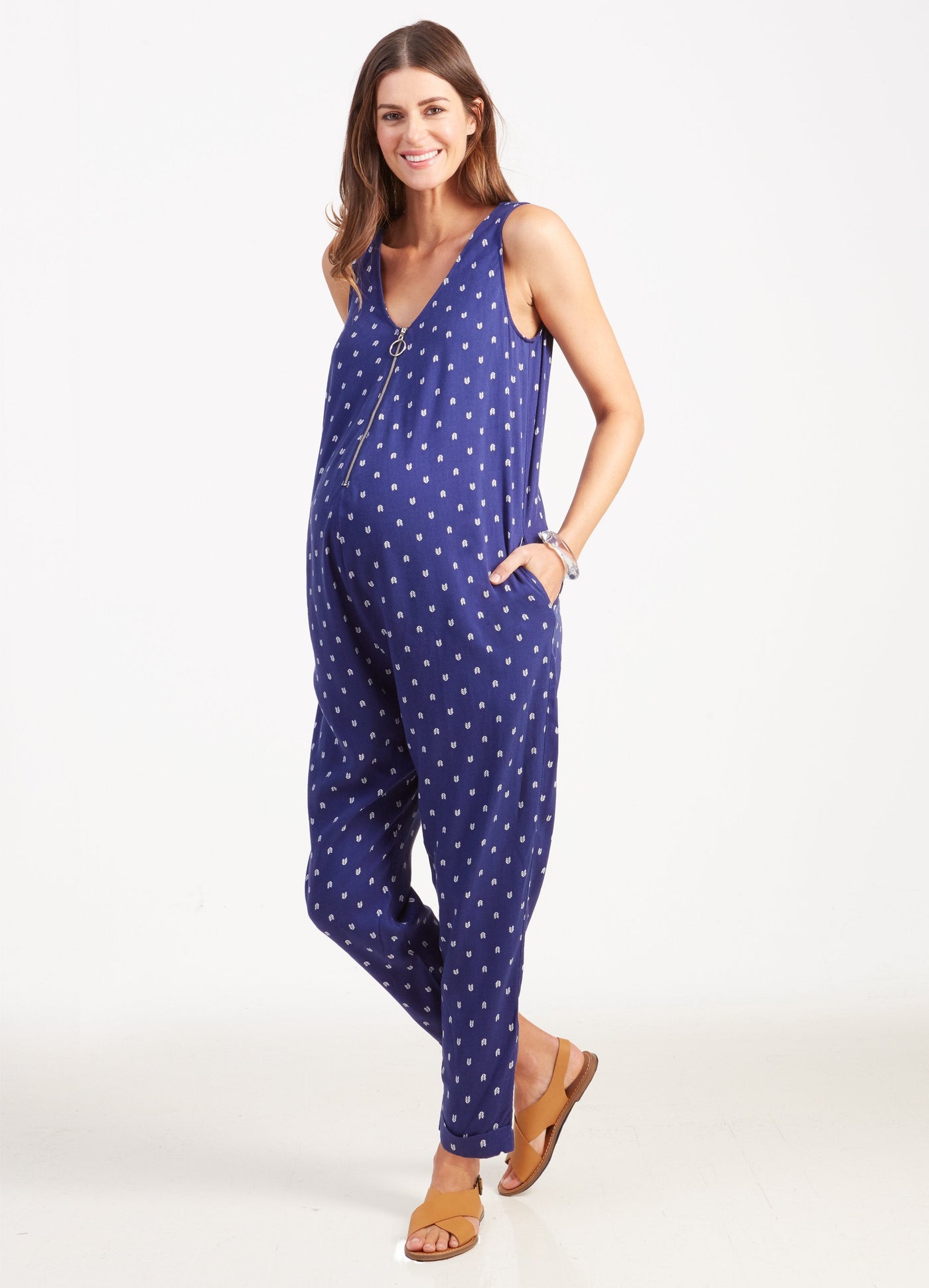 ||Indigo Arrow Print