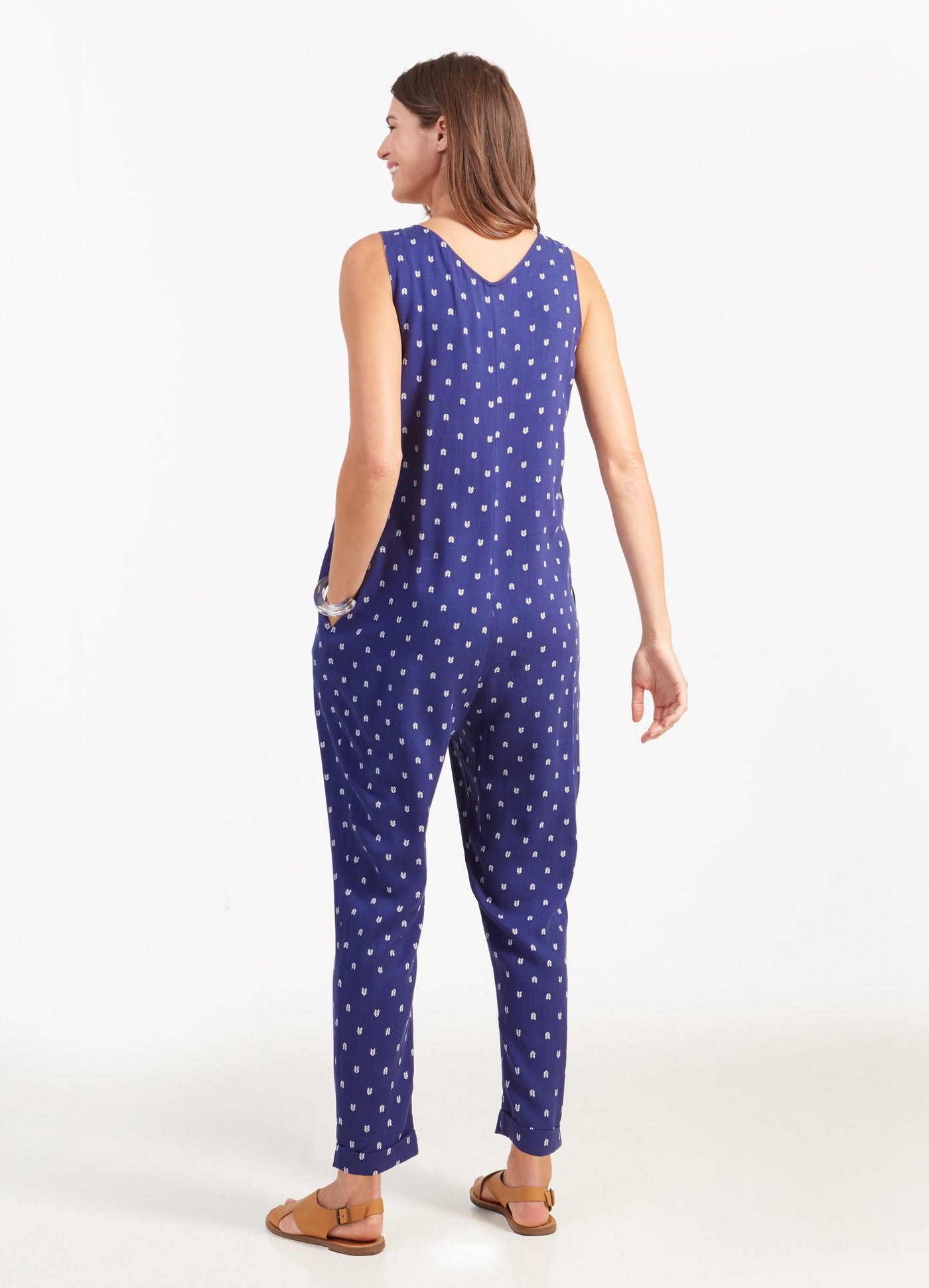 ||Indigo Arrow Print