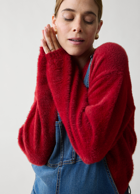 The Fluffy Maternity + Postpartum Sweater