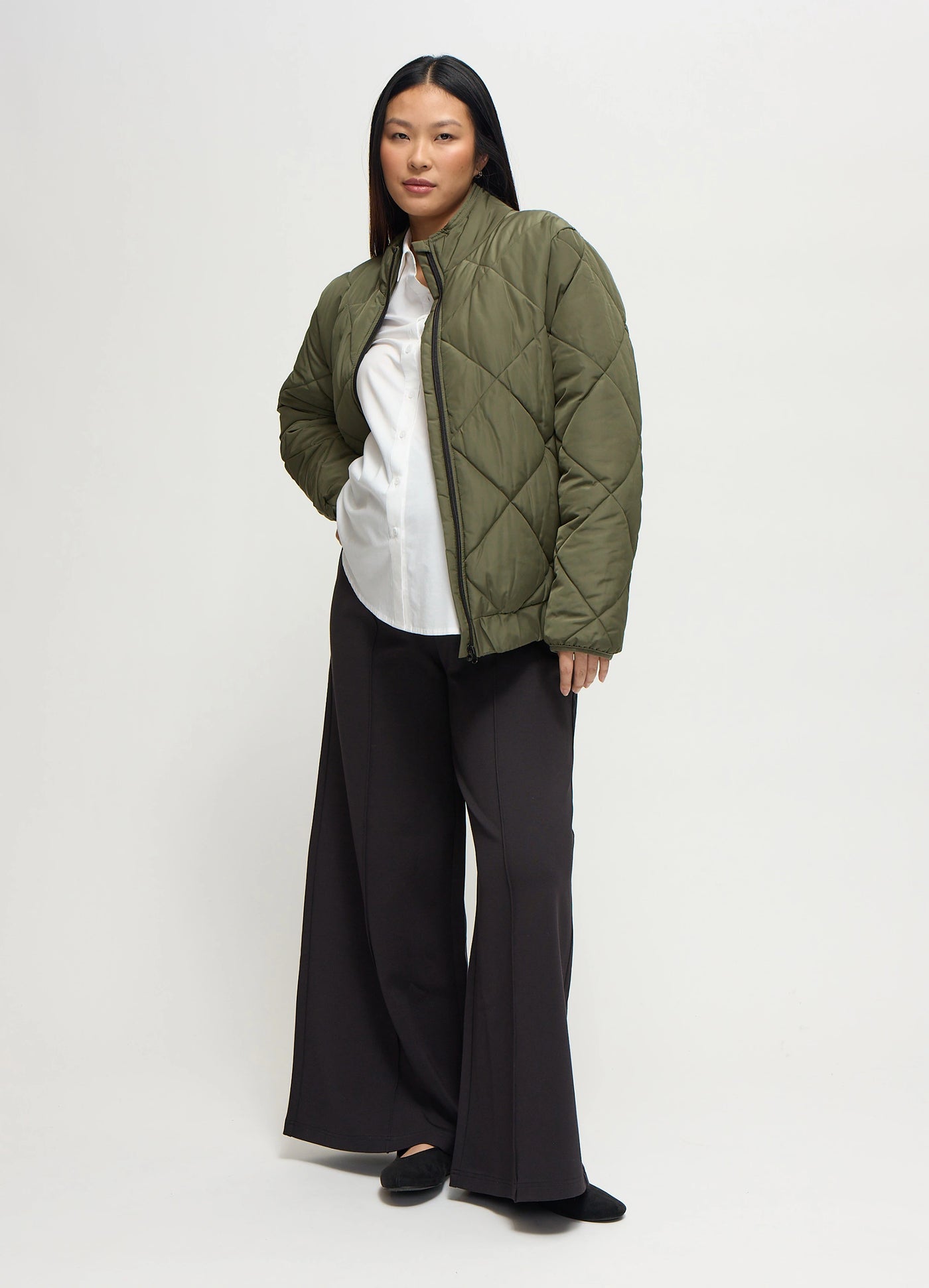 Grow With You Puffer Maternity Jacket