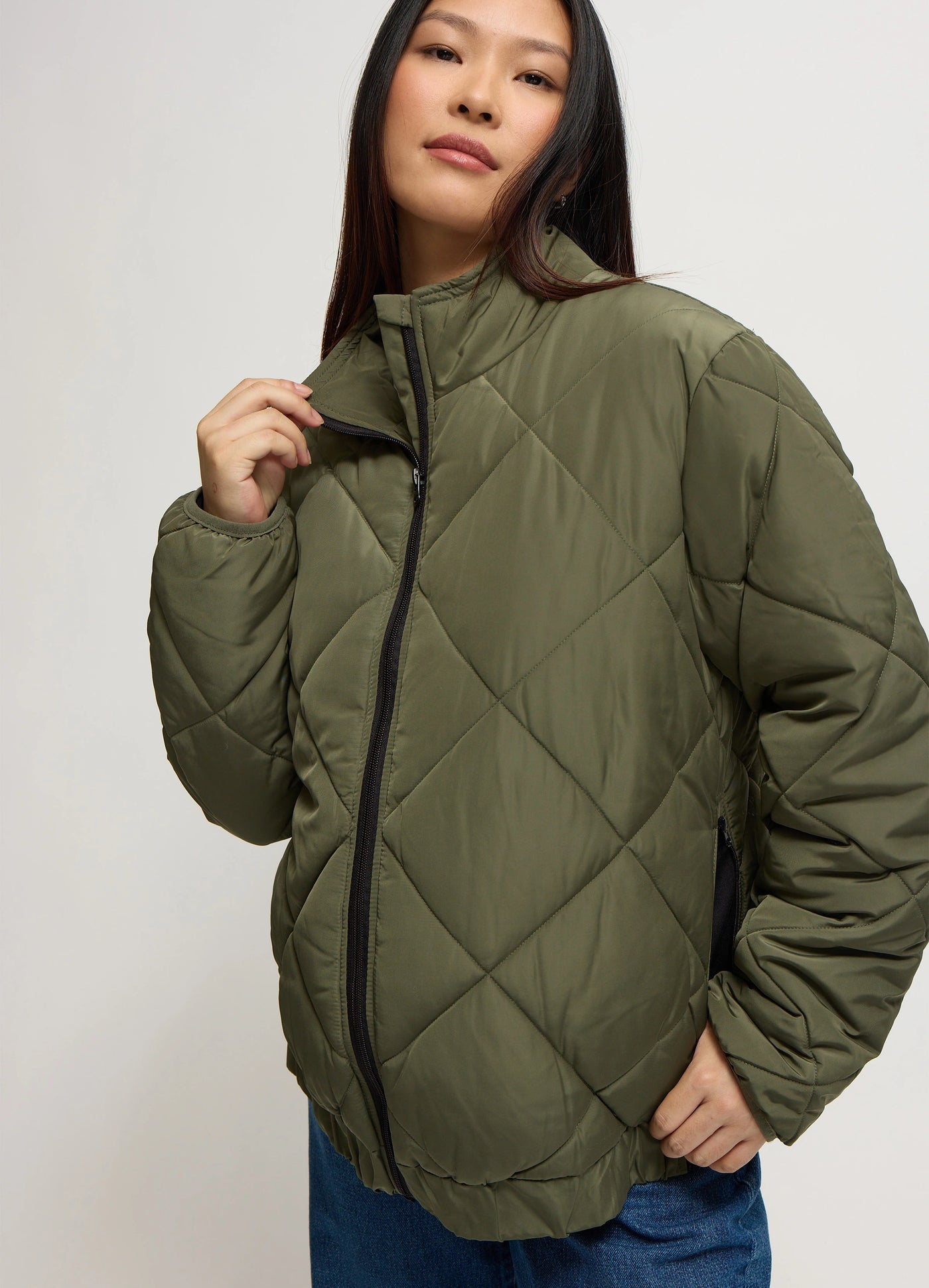 Grow With You Puffer Maternity Jacket