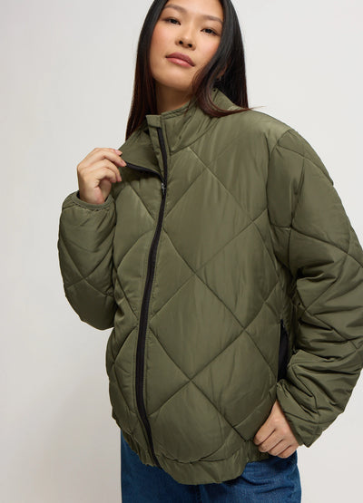 Grow With You Puffer Maternity Jacket