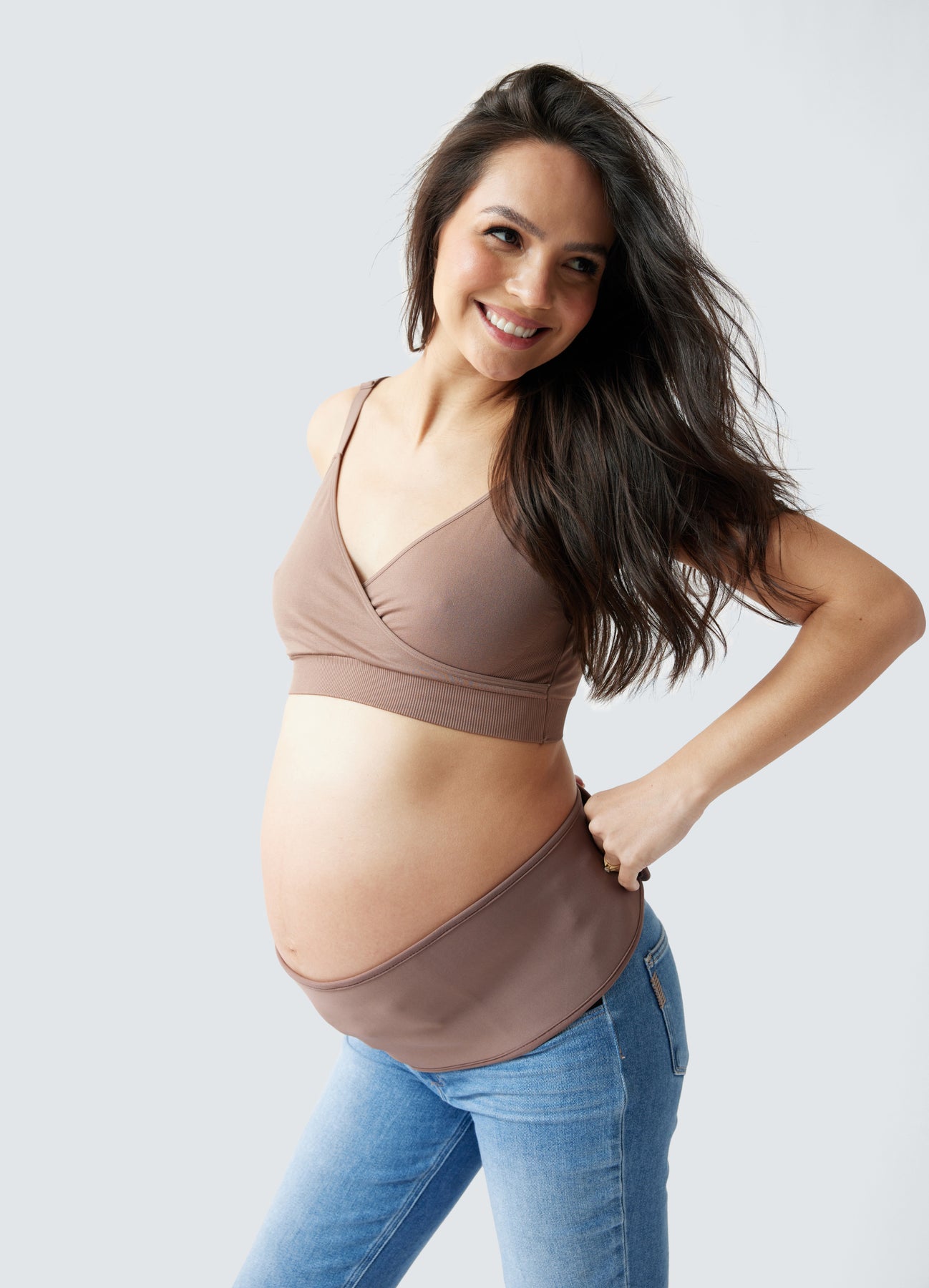 During Pregnancy Maternity Belly Band For Pants Pregnancy Band For