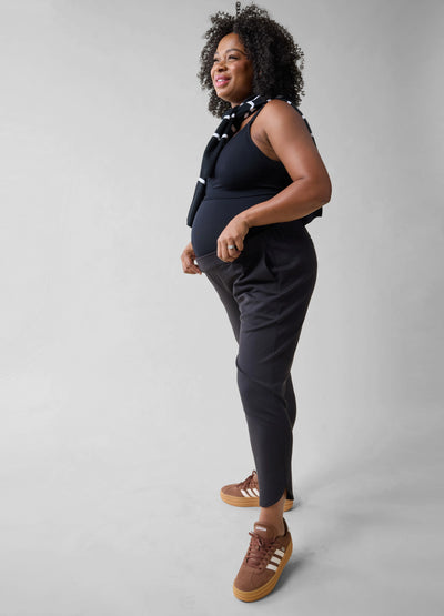 The EveryWear Maternity Black Ponte Pant