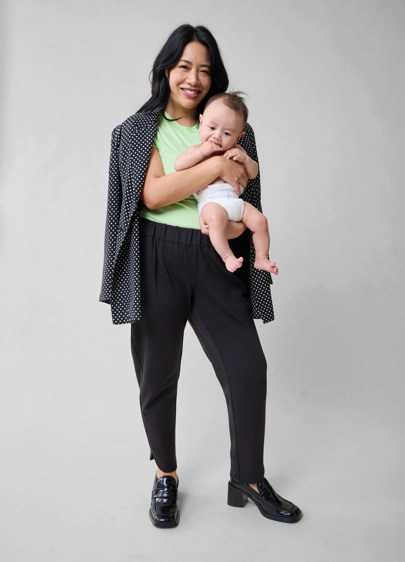 The EveryWear Maternity Black Ponte Pant
