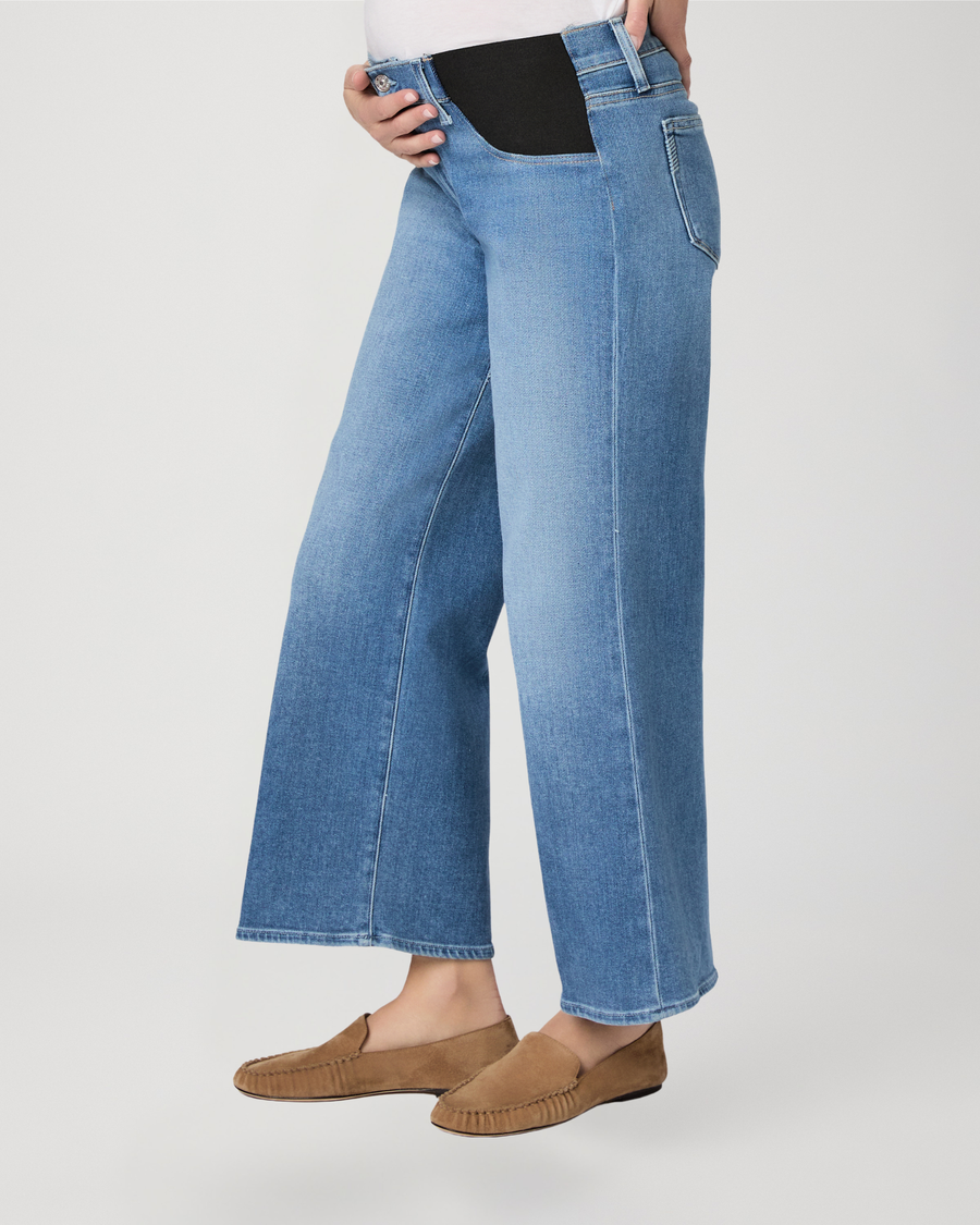 Paige Anessa Wide Leg Maternity Denim Jeans – Ingrid & Isabel