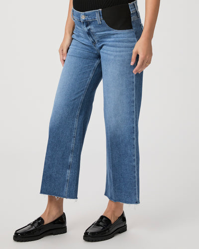 Paige Anessa Wide Leg Maternity Jeans