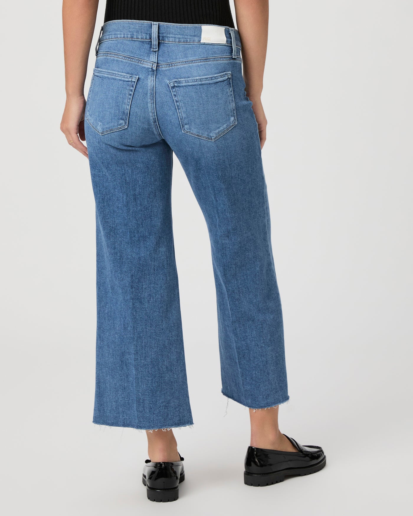 Paige Anessa Wide Leg Maternity Jeans