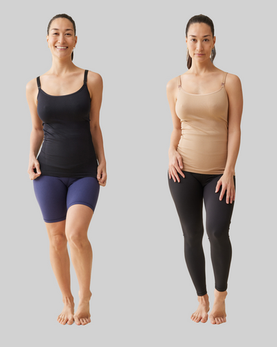 Postpartum Seamless Nursing and Shaping Cami 2-Pack Bundle