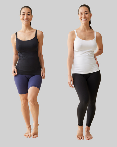 Postpartum Seamless Nursing and Shaping Cami 2-Pack Bundle