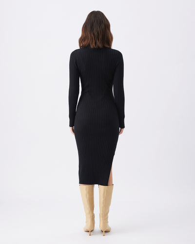 Ripe Maternity Nella Rib Nursing Knit Midi Dress