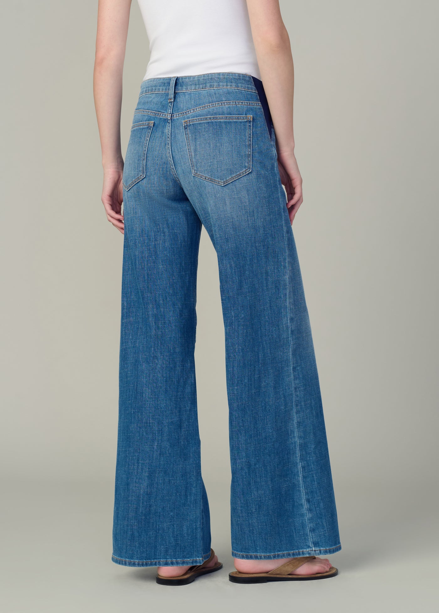Joe's Jeans The Lou Lou Low Rise Wide Leg Maternity Jean