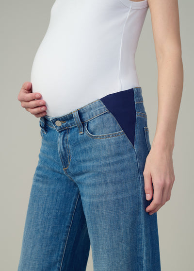 Joe's Jeans The Lou Lou Low Rise Wide Leg Maternity Jean
