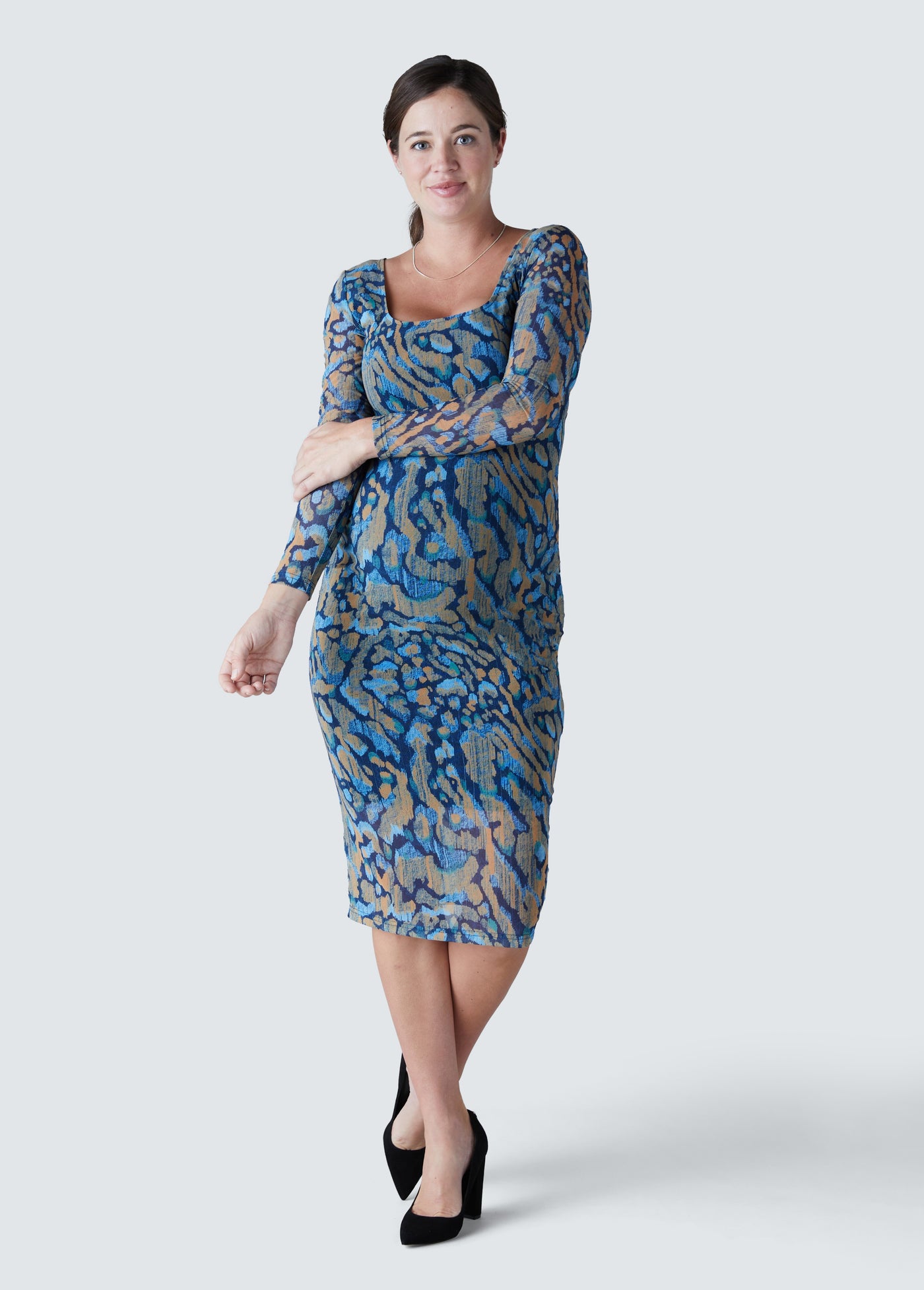 Iris Maternity Dress by soon maternity for $30
