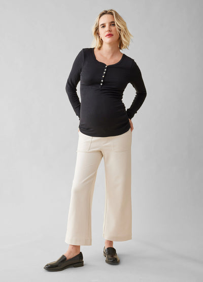 The Wide Leg Perfect Maternity Pants