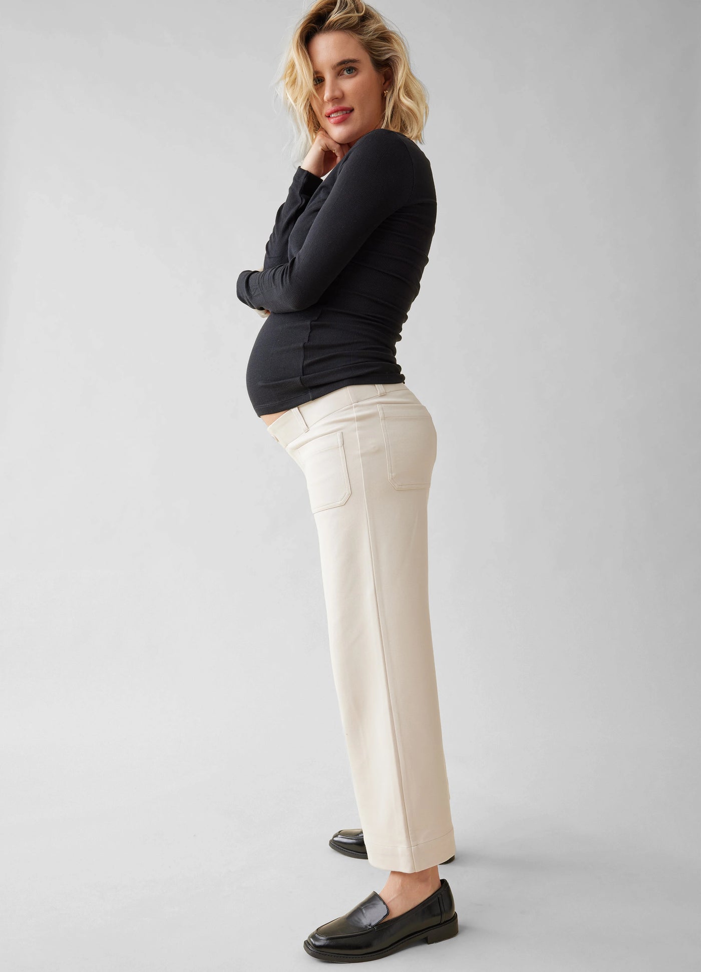 The Wide Leg Perfect Maternity Pants