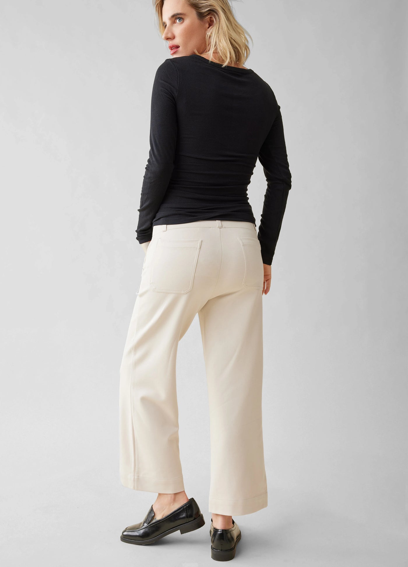 The Wide Leg Perfect Maternity Pants