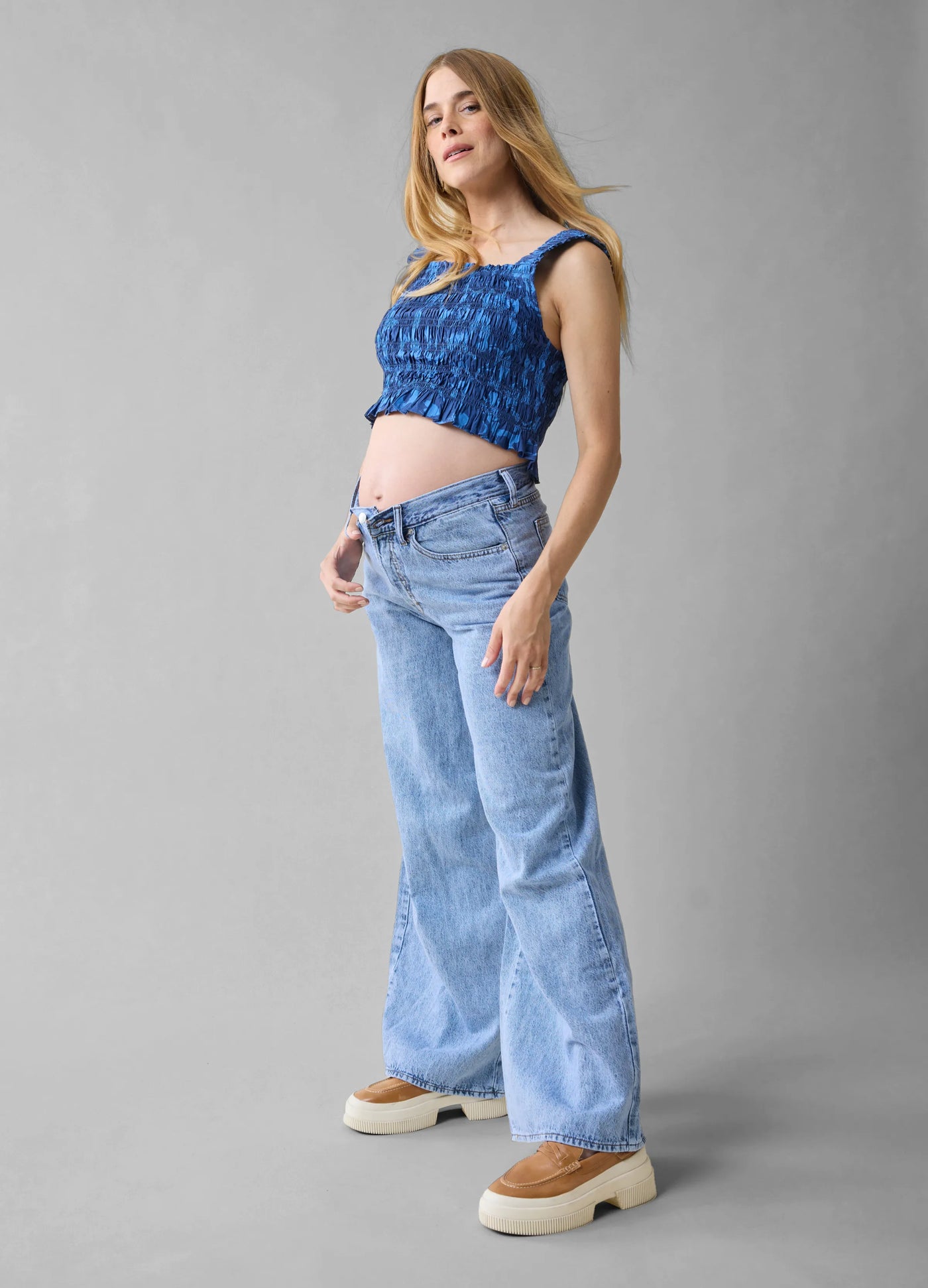 The Babymoon Every Day Maternity Midi Dress Set