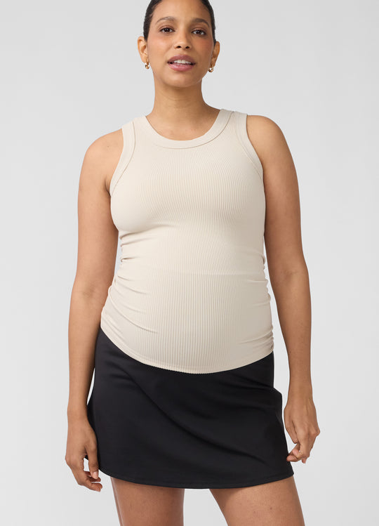 Maternity Athletic Skort with Built In Shorts