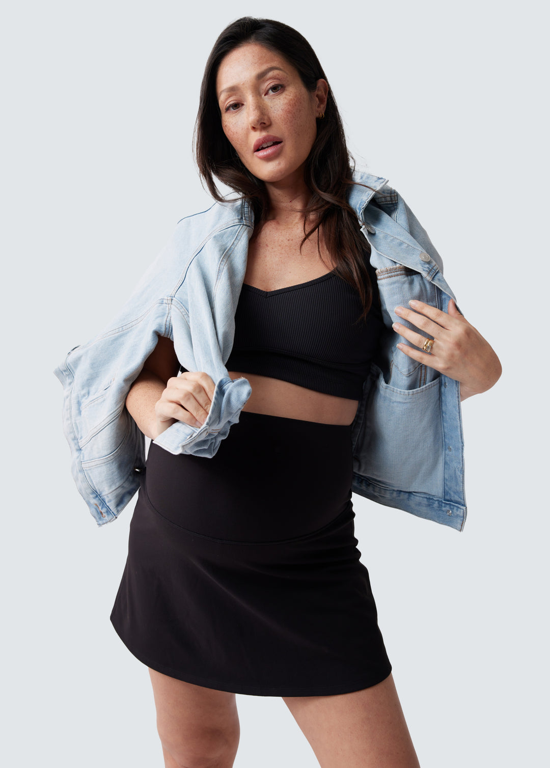 POSHGLAM Women's Maternity Shapewear for Dress Seamless