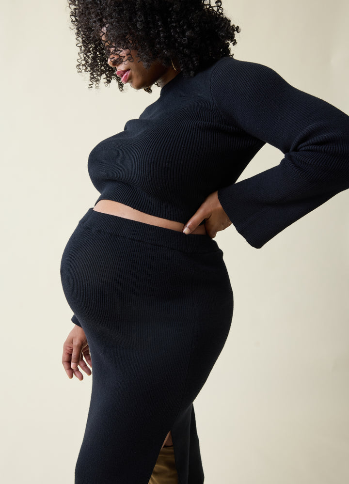 Maternity Knit Sweater and Skirt Set – Ingrid Isabel