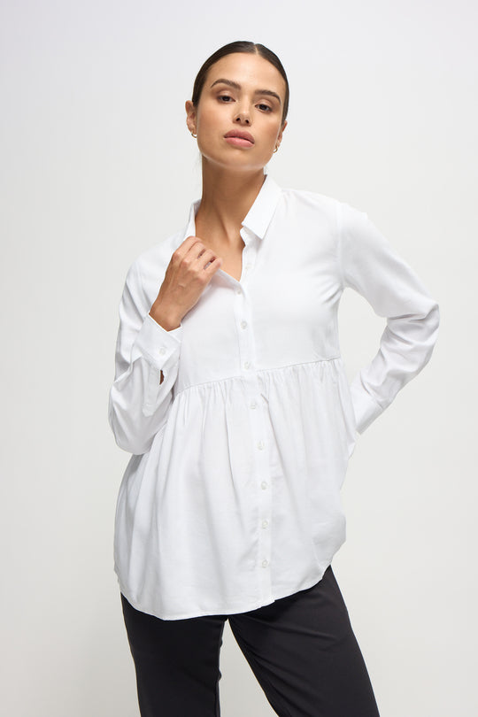The Soft Touch Button Down Maternity + Nursing Top