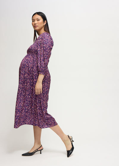The Breeze Maternity Midi Dress