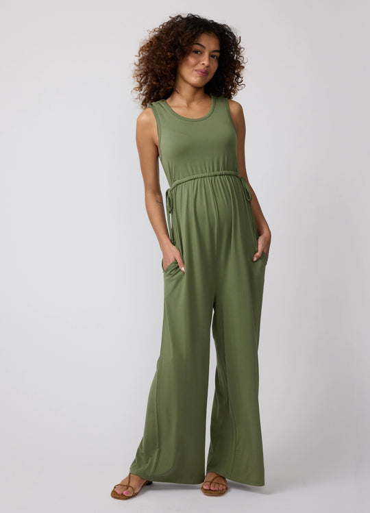 The Limitless Maternity Knit Jumpsuit