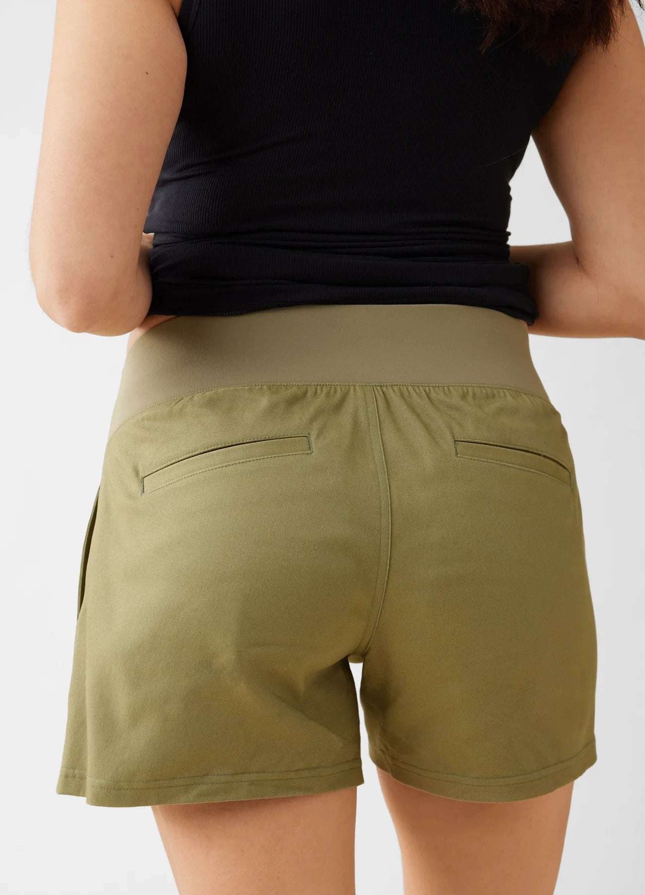 The Everyday Maternity Woven Short