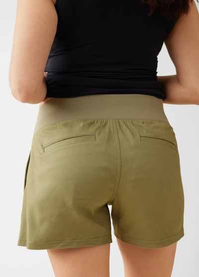 The Everyday Maternity Woven Short