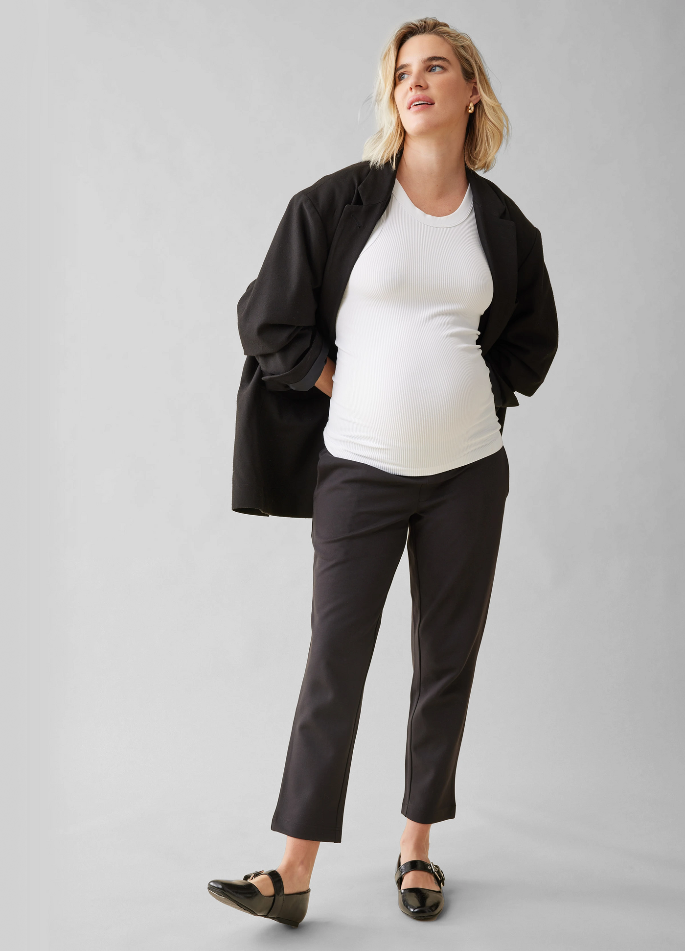 The Essential Black Ponte Pant