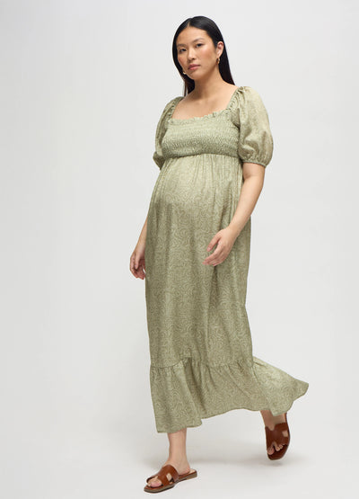 The Shower Maternity Maxi Dress
