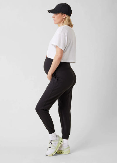 The Live In Maternity Black Active Jogger Pant