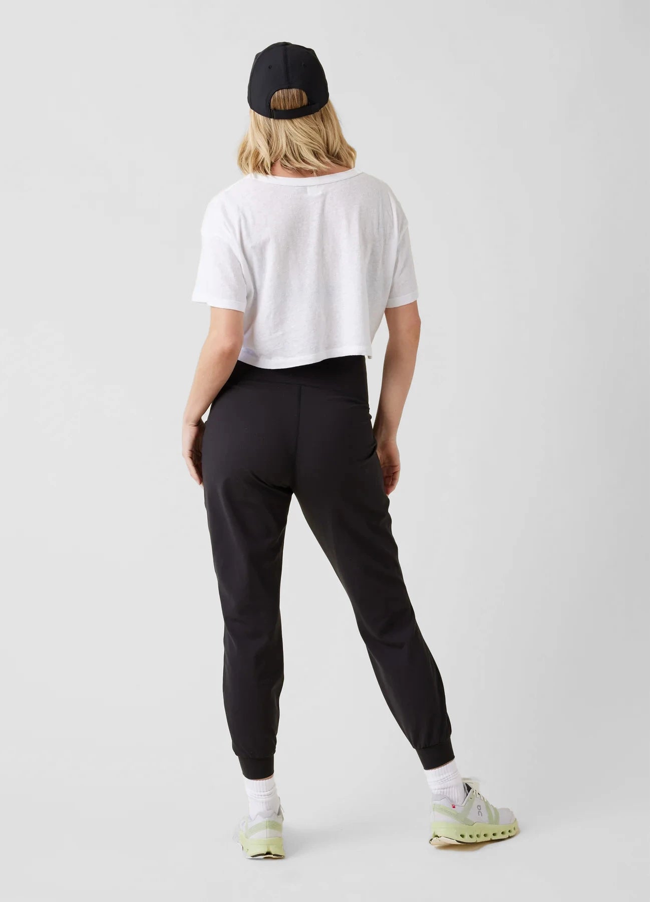 The Live In Maternity Black Active Jogger Pant
