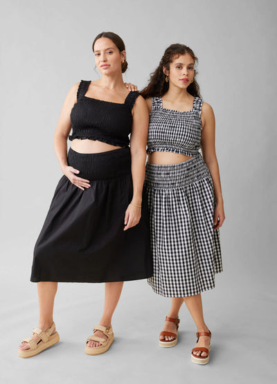 The Babymoon Every Day Maternity Midi Dress Set