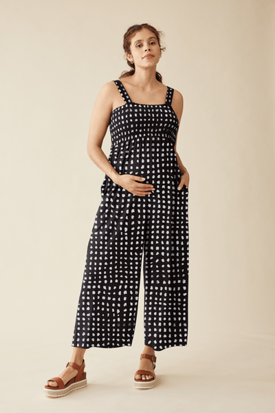 The One-And-Done Black Maternity Jumpsuit