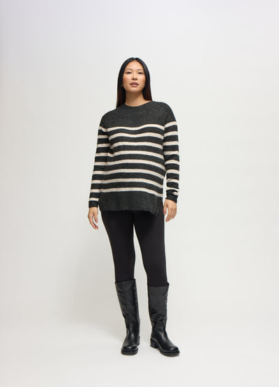|| charcoal stripe