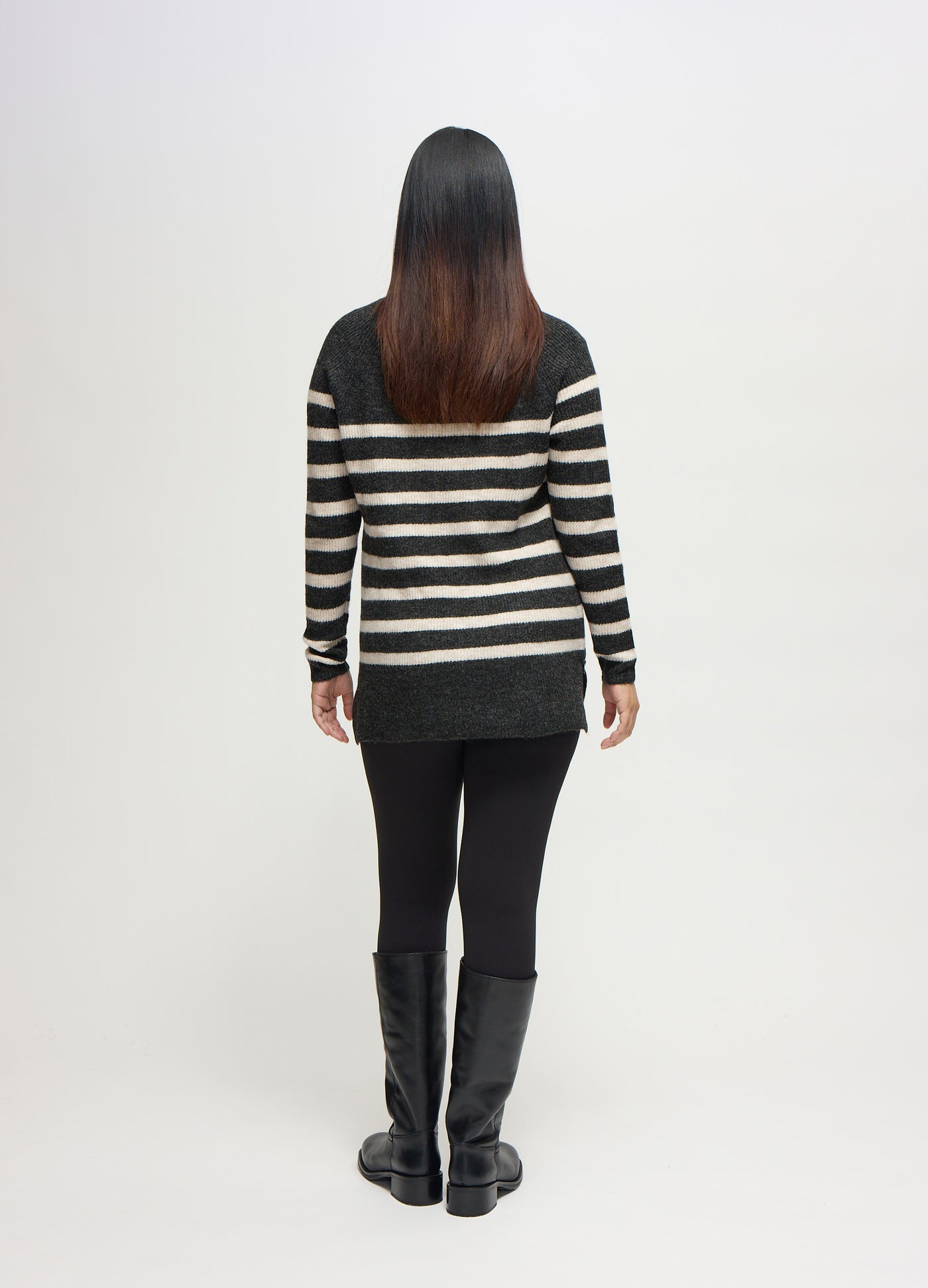 || charcoal stripe