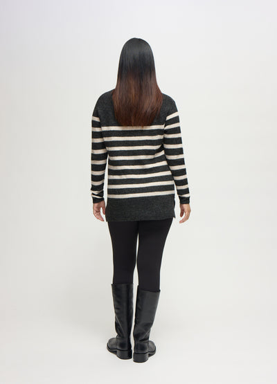 || charcoal stripe