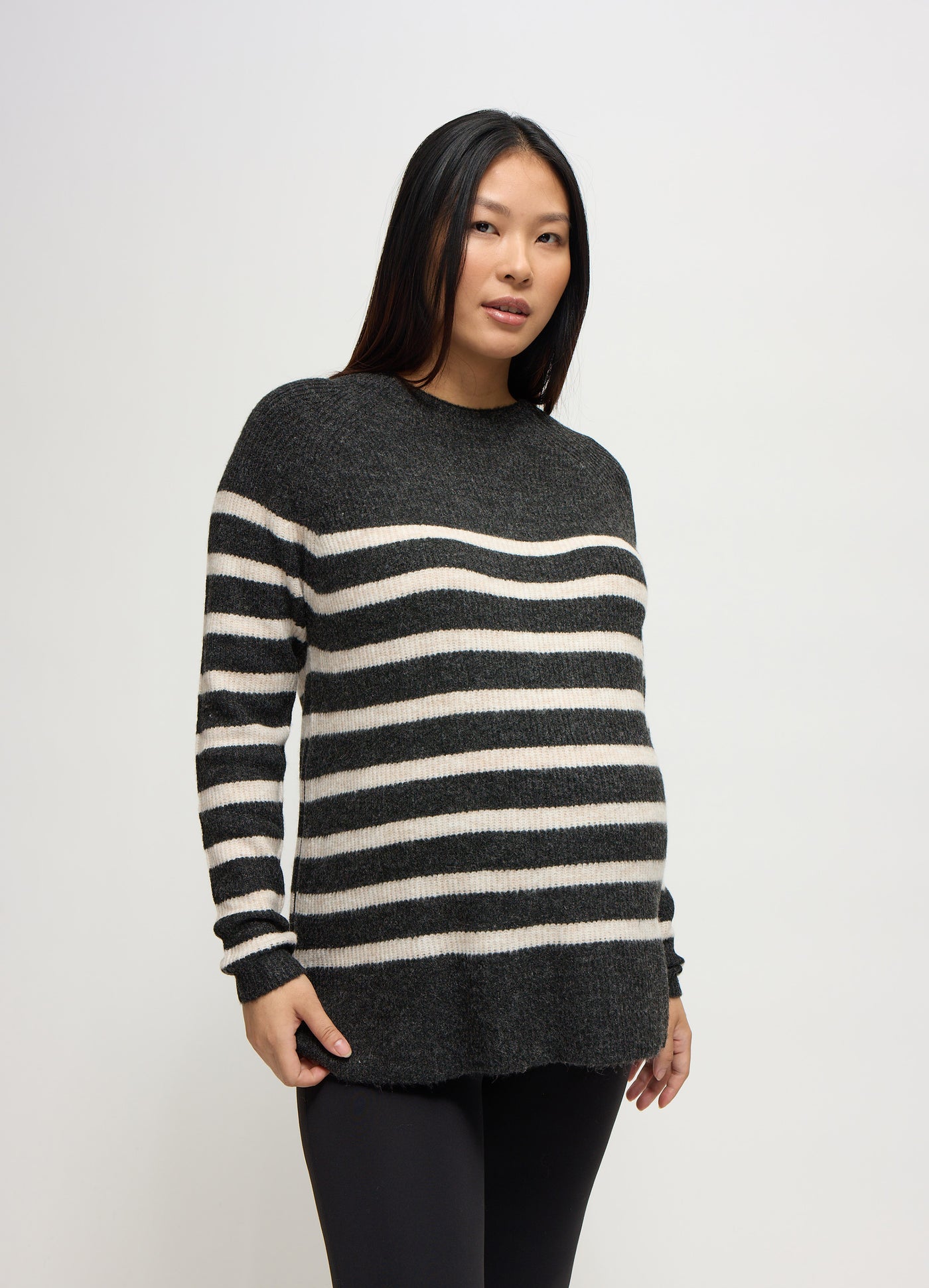 || charcoal stripe