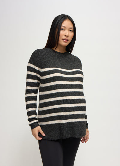 || charcoal stripe
