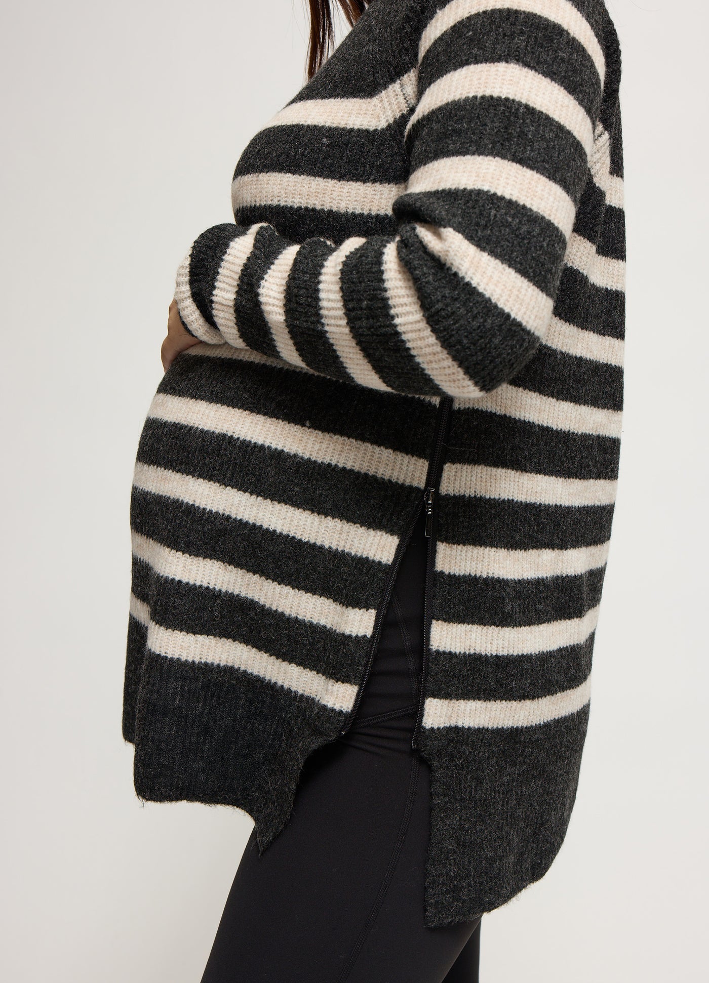 || charcoal stripe