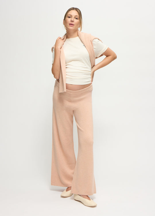 The Cozy Contour Maternity Sweater Pant