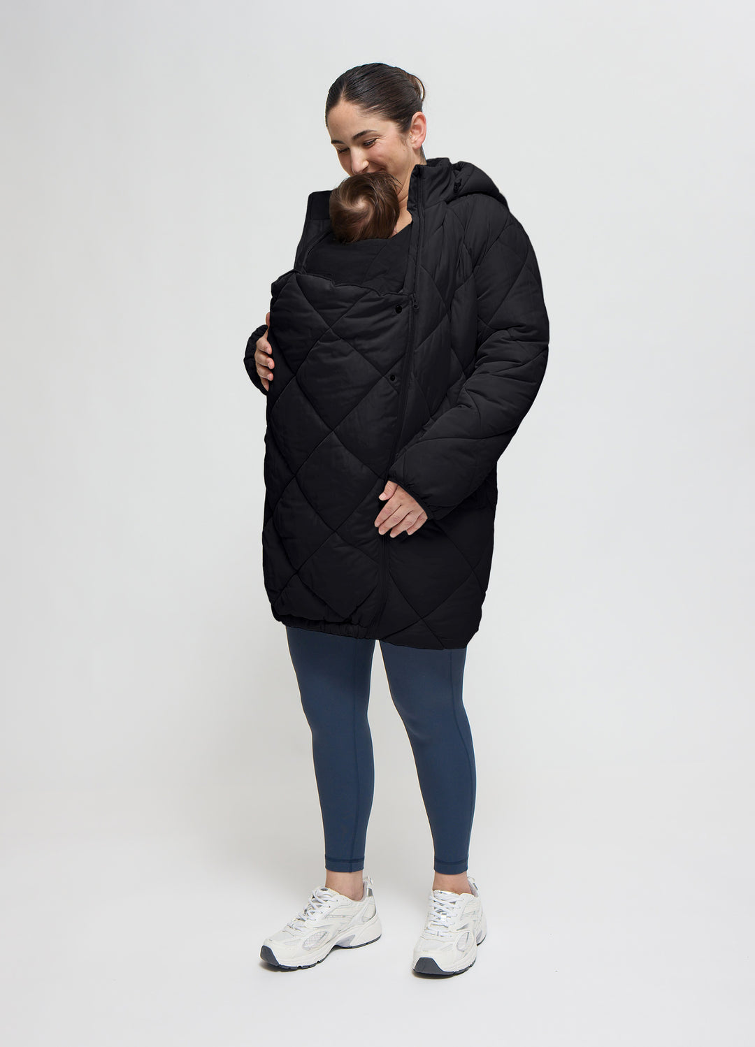 Maternity Puffer Jacket - Pregnancy Winter Down Coat – Ingrid & Isabel