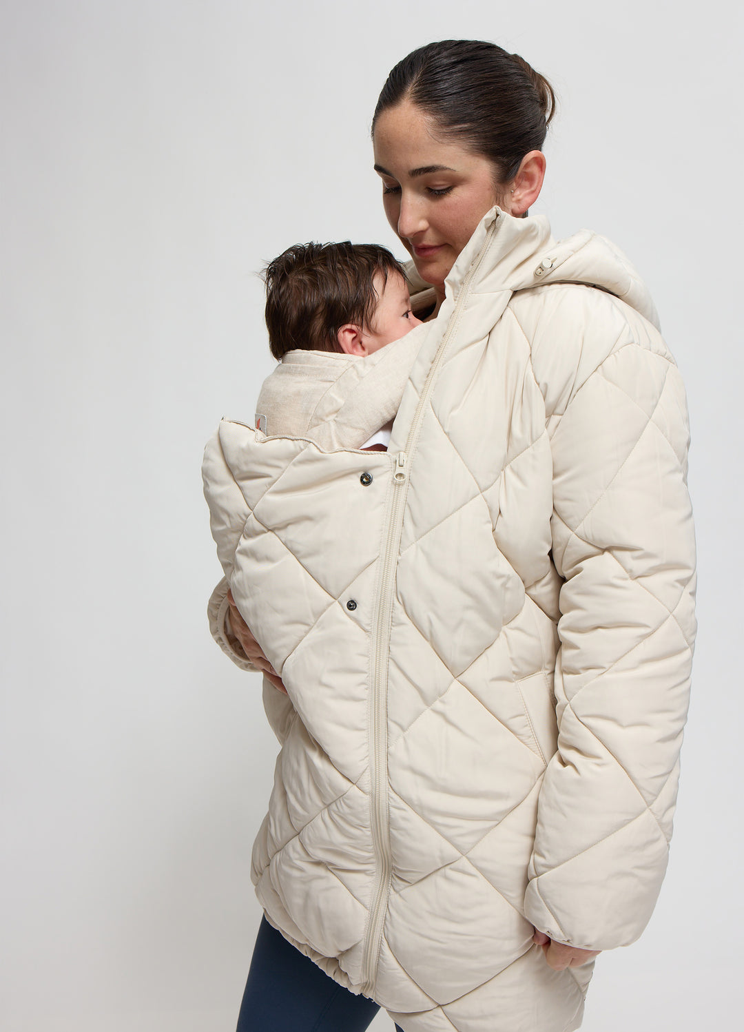 Maternity Puffer Jacket - Pregnancy Winter Down Coat – Ingrid & Isabel