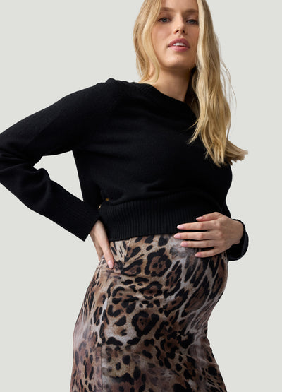 Ripe Maternity Savannah Mesh Midi Skirt