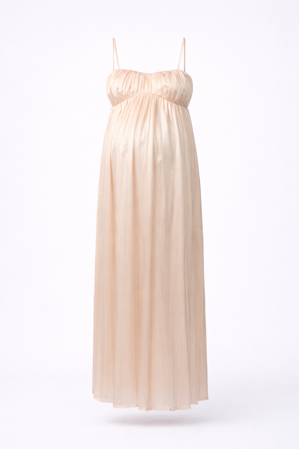Ingrid & Isabel Maternity Satin Maxi Dress X-Small Ingrid & Isabel Maternity Satin Maxi Dress X-Small