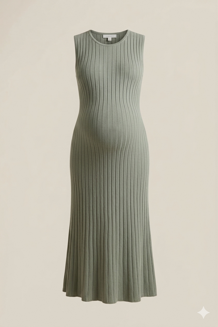 ingrid and isabel ribbed exercise dress Ingrid & Isabel Ribbed Exercise Maternity Dress